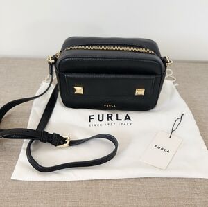 FURLA Leather Crossbody Purse